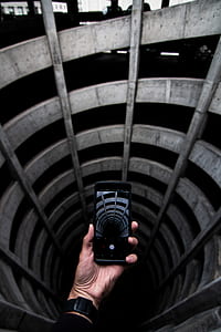 photograph of spiral building thumbnail