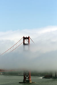 Bridge Covered by Clouds thumbnail