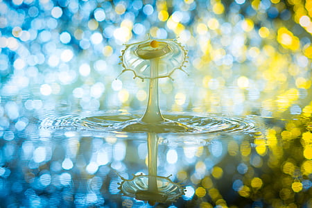water droplets bokeh photography thumbnail