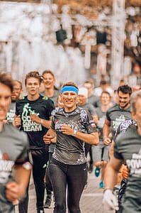 People Running on Road thumbnail