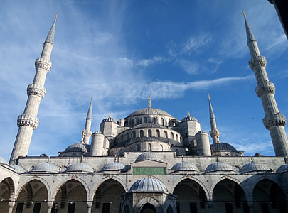 Blue Mosque at daytime thumbnail