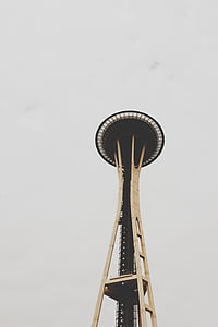 low angle photo of tower during daytime thumbnail