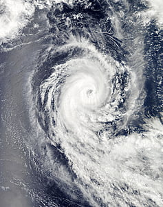 aerial photography of typhoon thumbnail