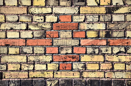 red and brown concrete blocks thumbnail