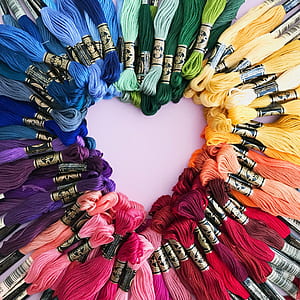 assorted-color yarn lot thumbnail