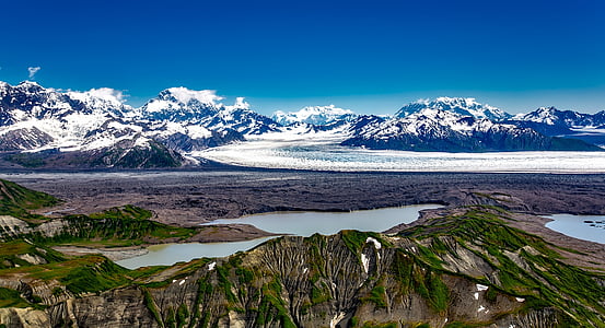 aerial view of mountain during daytime thumbnail