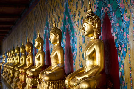 gold Buddha statue lot thumbnail