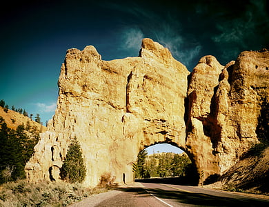 rock formation with tunnel thumbnail