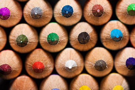 selective focus photograph of assorted coloring pencils thumbnail