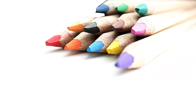 close up photography of colored pencils thumbnail