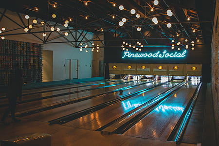 Pinewood Social bowling room thumbnail
