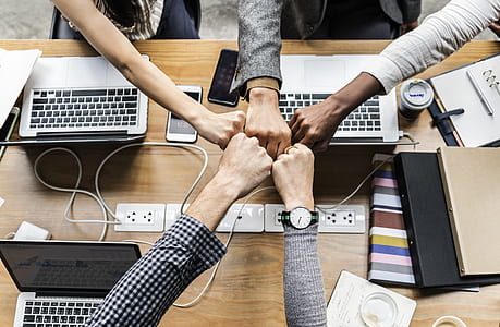 group of person doing fist bump thumbnail