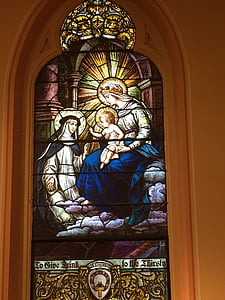 religious stained glass window thumbnail