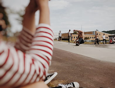 person skating on street thumbnail