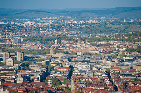aerial photography of city thumbnail