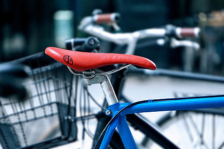 Seat on bicycle thumbnail