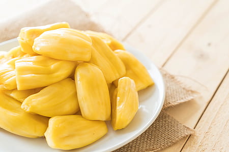 jackfruits on plate thumbnail