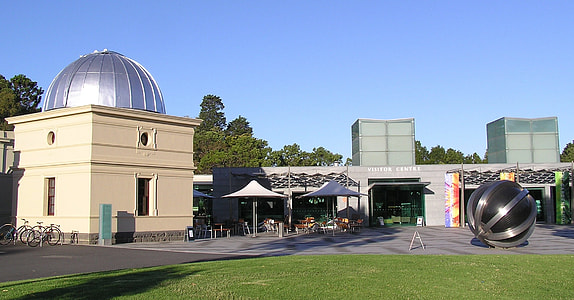 Art Sculpture Near Observatory Cafe in Melbourne, Victoria, Australia thumbnail