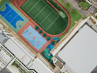 bird's eye view of sport stadium thumbnail
