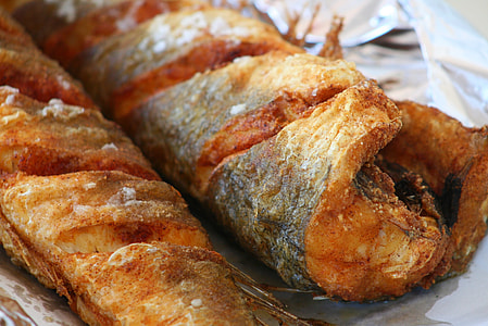 fried fish dish on white surface thumbnail