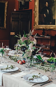 fine dining setup inside kitchen thumbnail