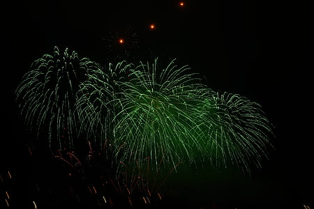 fireworks display during nighttime thumbnail