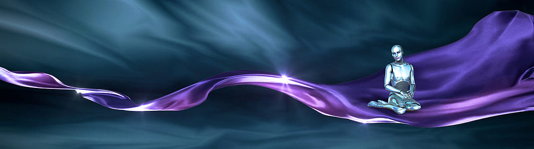 woman on purple textile illustration thumbnail