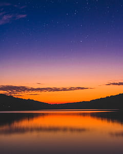 golden hour reflects on body of water thumbnail