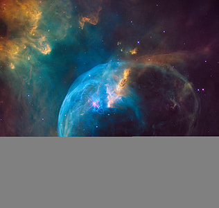 brown and blue solar system painting thumbnail