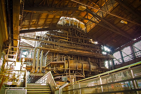 worms eye view of factory during daytime thumbnail