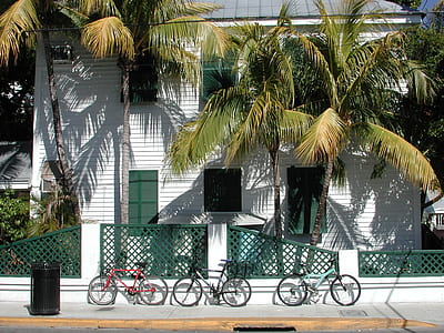 bicycle lean on fence thumbnail