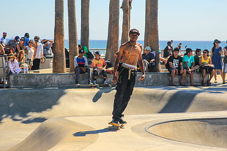 man riding skateboard thumbnail