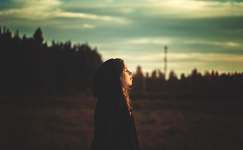 woman wearing black hoodie thumbnail