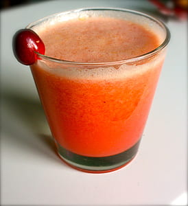 fruit shake in glass thumbnail
