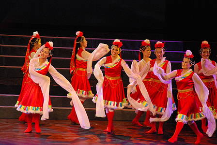 group of woman dancing on floor thumbnail