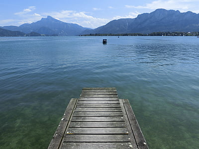 gray wooden dock thumbnail