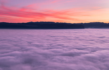 dawn, landscape, nature, sky thumbnail