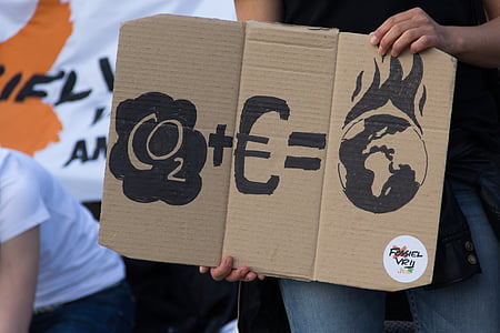 person holding cardboard signage thumbnail