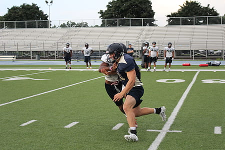 Two Man Playing Football thumbnail