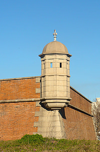 Bastion of the Fort Condé reconstruction in Mobile, Alabama thumbnail