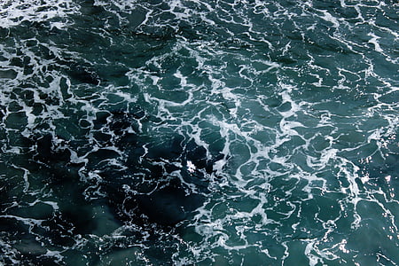 aerial photography of body of water thumbnail