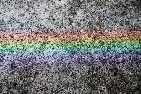 texture, rainbow, concrete thumbnail