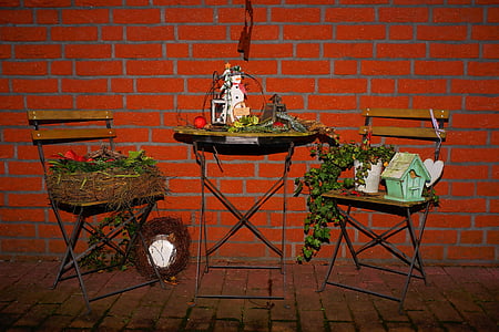 view of table and two chairs thumbnail