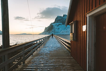 Man Standing On Pier thumbnail