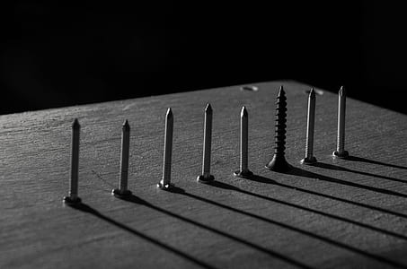 wood, black-and-white, dark, wooden thumbnail