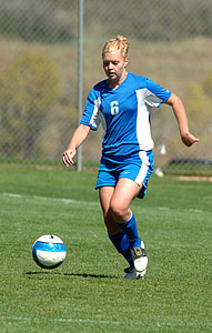 woman playing soccer thumbnail