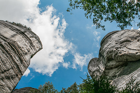 The Sky Through Adršpach-Teplice Rocks thumbnail