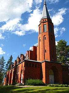 Church of Saari in Parikkala, Finland thumbnail