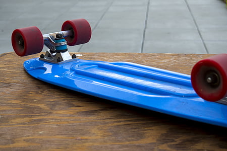 blue longboard thumbnail