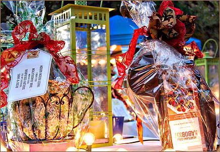 assorted gift packs on white surface thumbnail